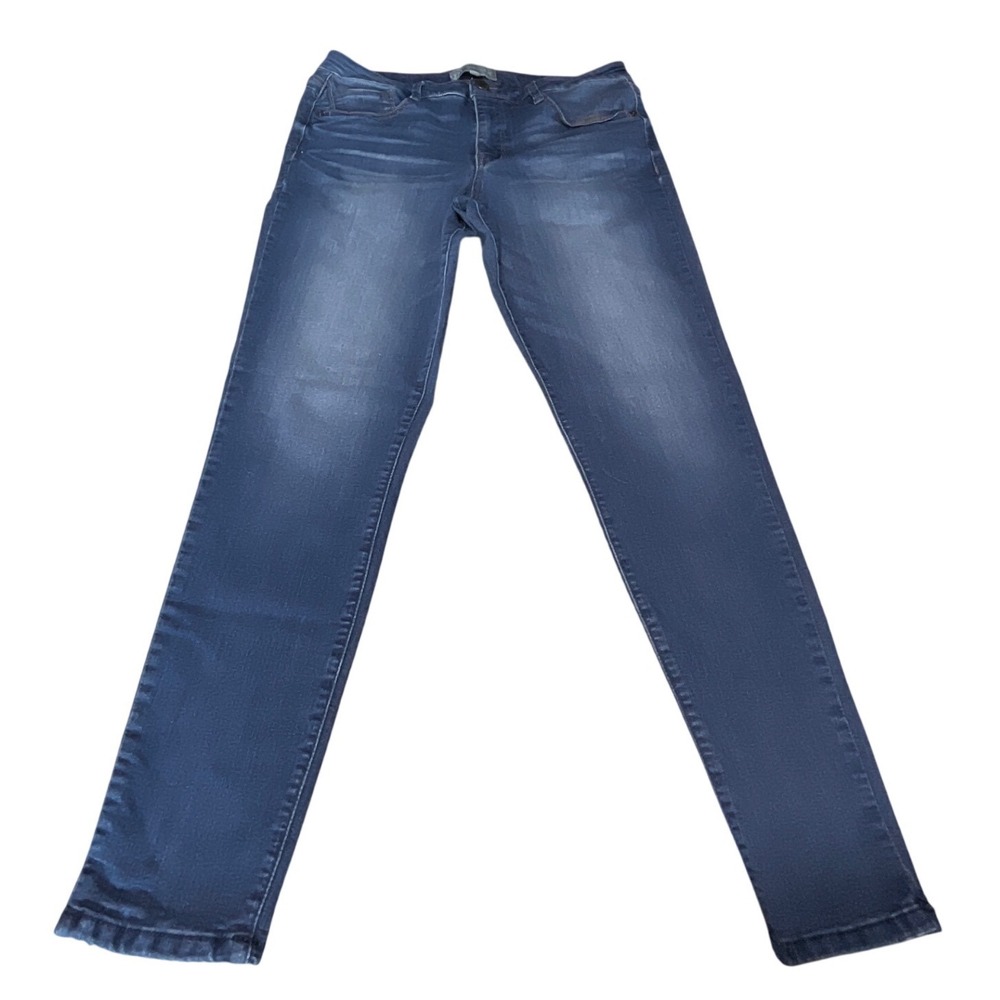 Wit & Wisdom Jeans Womens 12 Ab-solution Skinny Blue Denim Preppy Quiet Luxury